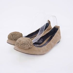 Te Casan Manuela Filipovio Ballet Flats Suede
